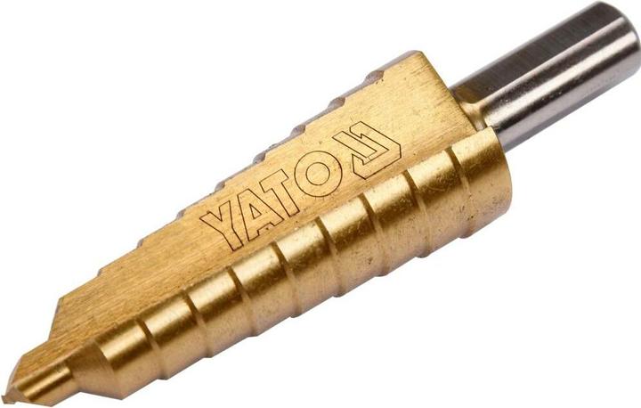 Actual product image Yato Cylindrical step drill 6 12 13 14 16 15 17 18 20 19 mm (YT-44744) (6, 12, 13, 14, 15, 16, 17, 18, 20, 19 mm)