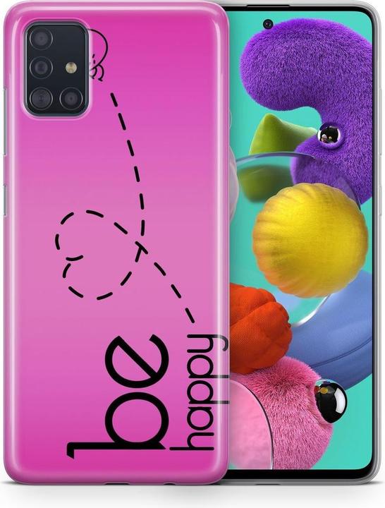 Produktbild König Design Hülle Handy Schutz für ZTE Blade A71 Case Cover Tasche Bumper Etuis TPU Motiv (ZTE Blade A71)