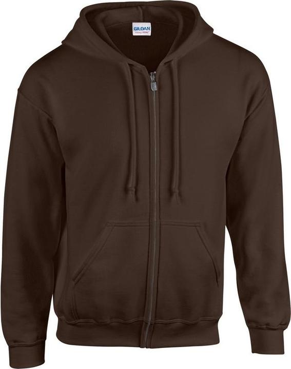 Gildan Hoodie mit durchgehendem Reissverschluss