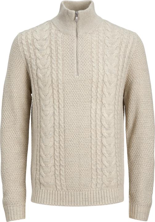 Immagine prodotto Jack & Jones Zip a quarto di dollaro monocolore Zip a quarto di dollaro (XXL)