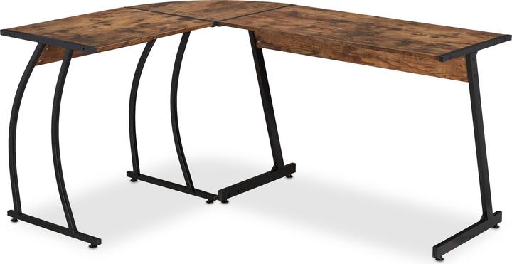 Actual product image Relaxdays corner desk (148 x 112 x 73 cm)