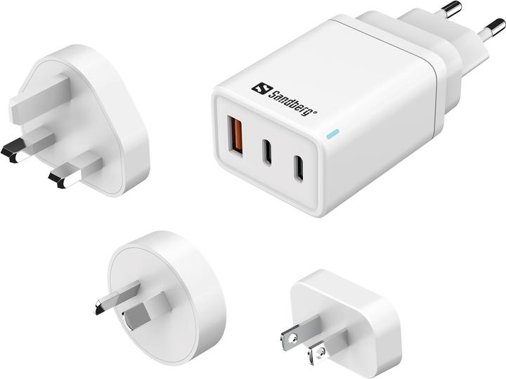 Immagine prodotto Sandberg Caricatore da viaggio 3in1 USB-C/A 65W (65 W)
