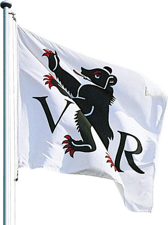 Image du produit Keller Fahnen Kantonsfahne klassisch Appenzell Ausserrhoden Superflag® 200x200 cm
