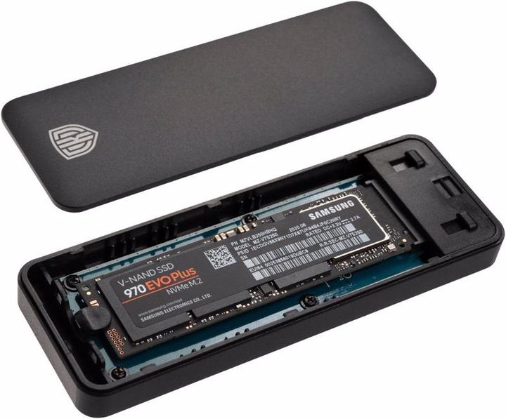 Produktbild Kolink KO-M2UC31 externes Gehäuse für M.2 NVMe SSDs (M.2, M.2 2260, M.2 2242)