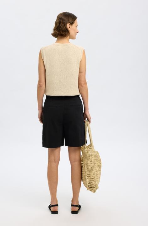 Actual product image Selected Femme Wide Fit Højtaljede shorts (34)