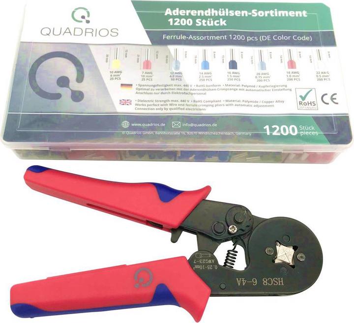 Produktbild Quadrios Aderendhülsen