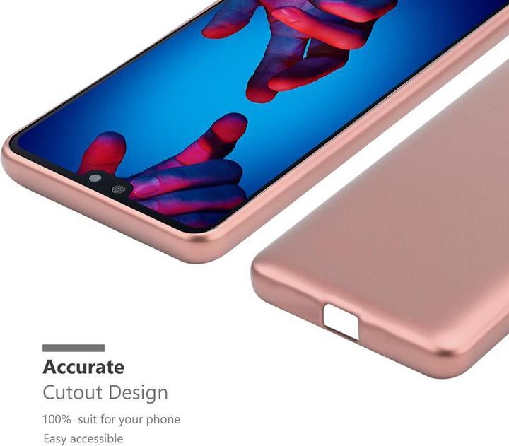 Actual product image Cadorabo Bumper TPU Matt Metallic (Cubot P20)
