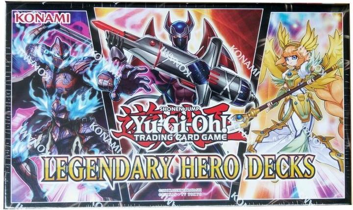 Actual product image Yu-Gi-Oh . Legendary Hero Decks (English)