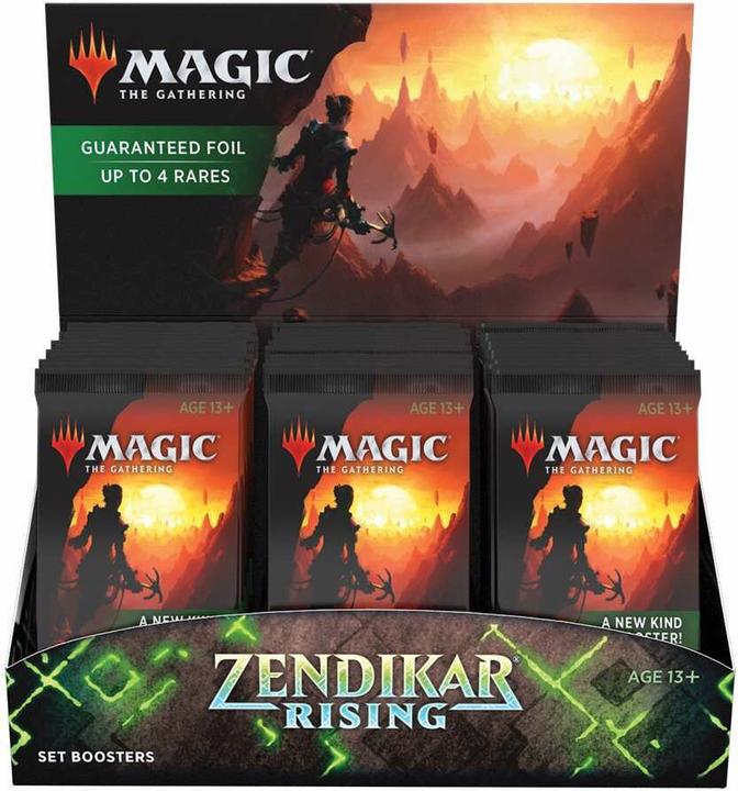 Produktbild Magic the Gathering Zendikar Rising - Set Booster Display EN (Englisch, Booster Display)