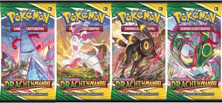 Actual product image Pokémon Evolving Skies (German, Booster Pack)