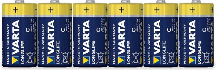 Produktbild Varta Longlife (6 Stk., C, 7600 mAh)