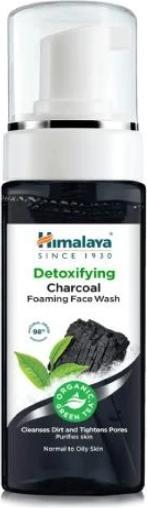 Image du produit Himalaya Detoxifying Charcoal Foaming Face Wash (lavage de visage à la mousse de charbon activée) 150Ml (Mousse, 150 ml)