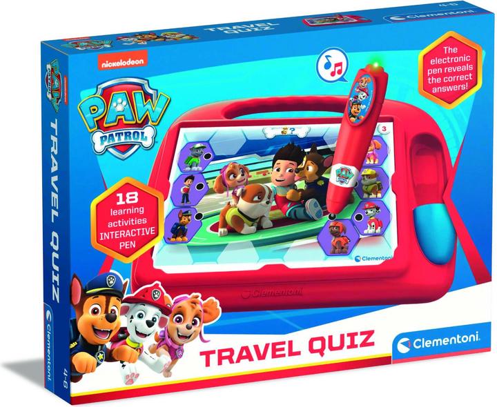 Clementoni Travel Quiz Paw Patrol IT (Italienisch)