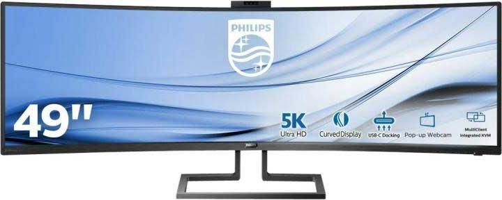 Actual product image Philips 499P9H/00 (5120 x 1440 pixels, 49")