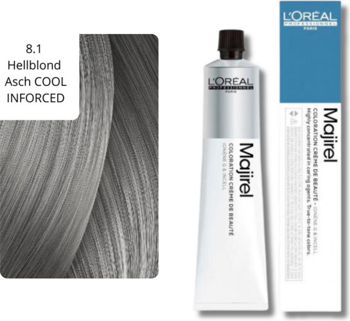 Image du produit L'Oréal Professionnel Majirel (8.1 Blond clair cendré COOL INFORCED)
