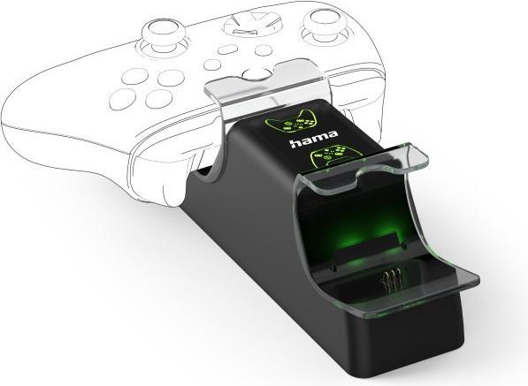 Hama Station de charge pour Xbox Series X/S (Xbox Series X, Xbox One X, Xbox One S, Xbox Series S)