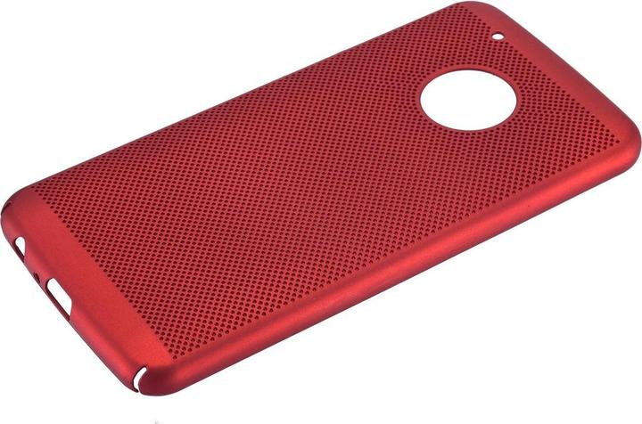 Actual product image König Design Motorola Moto G5 Hard Case Mobile Phone Cover Bumper Shell Red Matt (Motorola Moto G5)