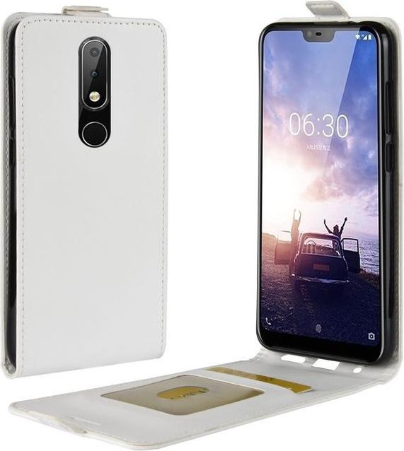 Produktbild MU Classic Crazy Horse Leder Flipcase Series (Nokia 5.1 Plus)