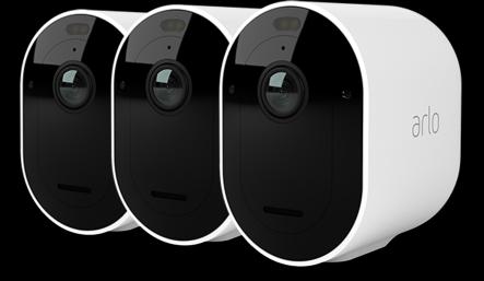 Produktbild Arlo Pro 4 Spotlight VMC4350P-100EUS 3er-Set (2688 x 1520 Pixel)