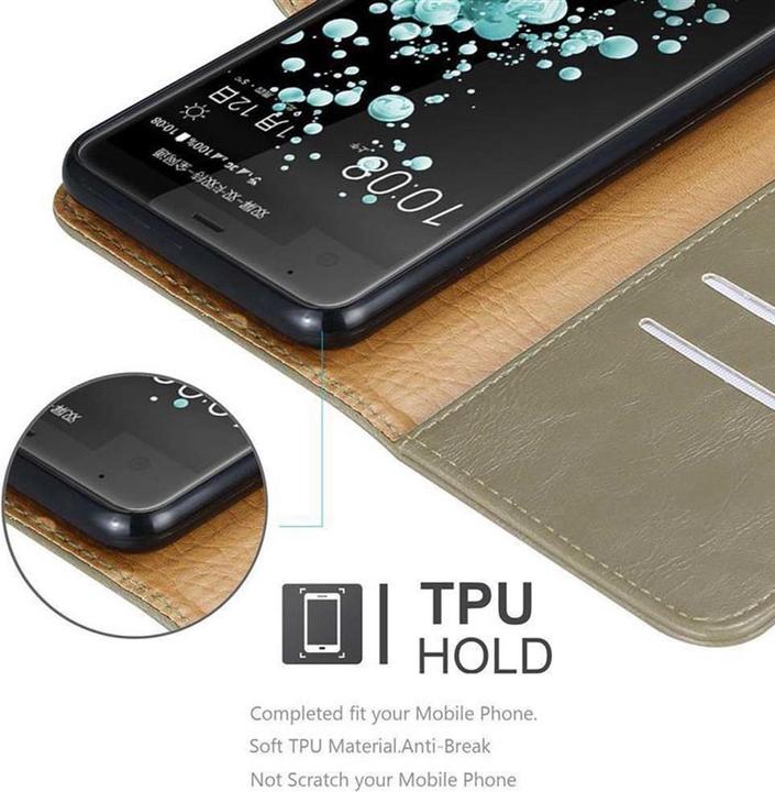Actual product image Cadorabo Book Luxury Cover (HTC U Ultra)
