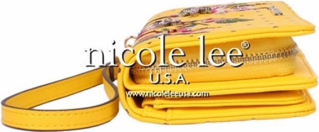 Actual product image Nicole Lee Kayley Floral" wallet
