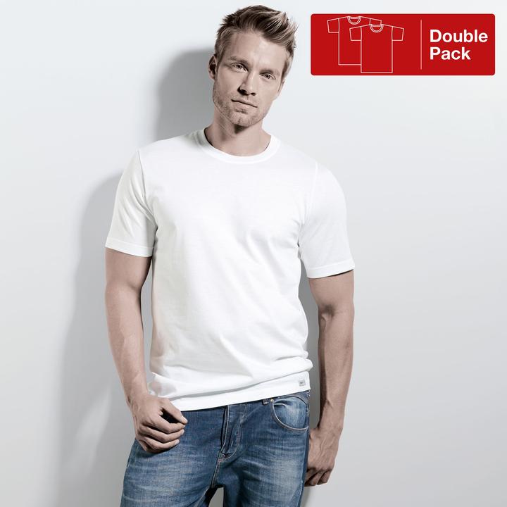 Actual product image ISA Bodywear Shirt short sleeve pack of 2 (M)