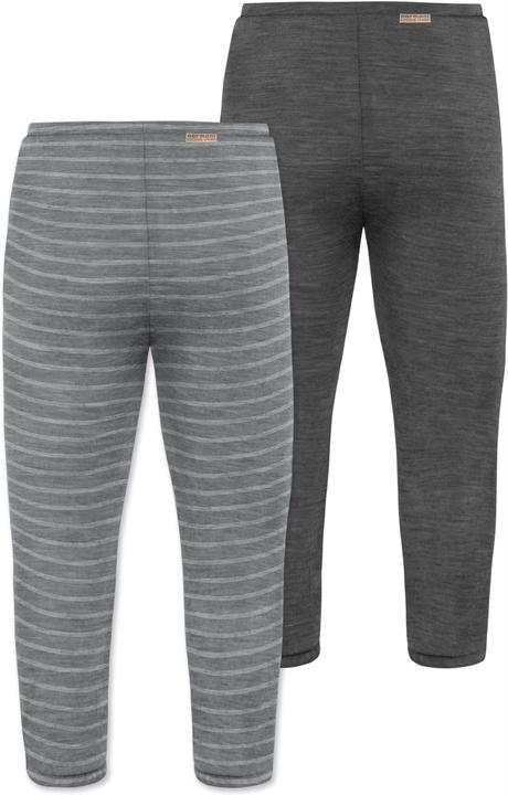 Immagine prodotto Normani Confezione da 2 pantaloni baby merino con piedini - 9539 (74)