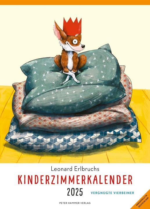 Image du produit Calendrier de chambre d'enfant 2025 de Leonard Erlbruchs (Couverture rigide, Allemand)