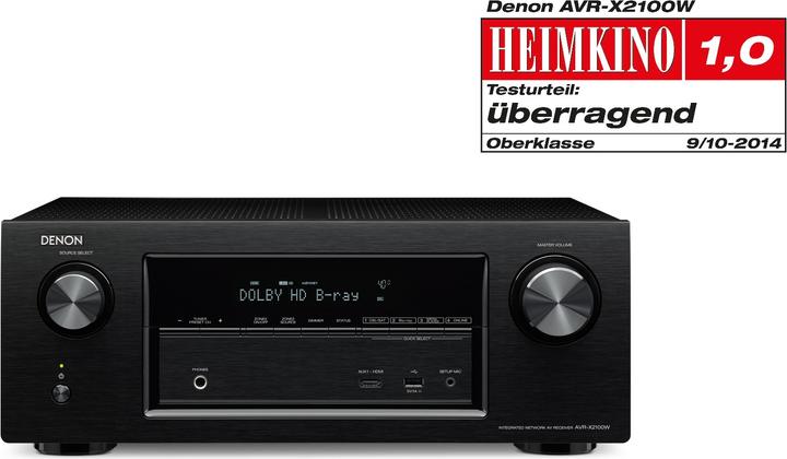 Actual product image Denon Avr-X2100w (7.2 channels, AM, FM)