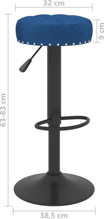 Produktbild VidaXL Barhocker