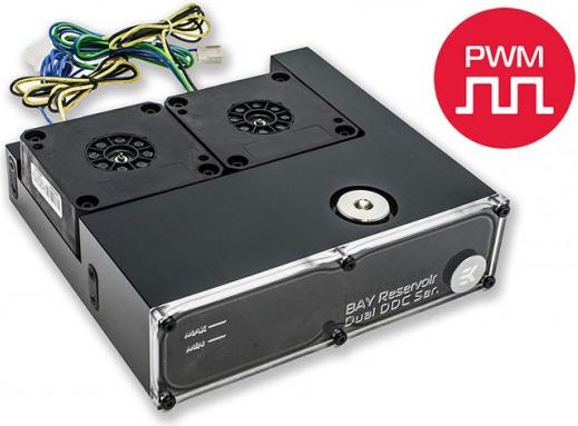 Actual product image EKWB EK-BAY RES Dual DDC 3.2 PWM Serial - incl. pump