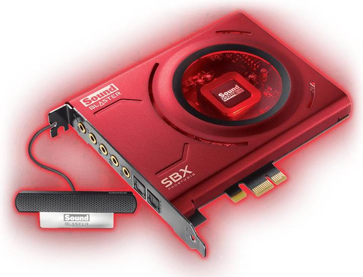 Actual product image Creative Sound Blaster Z SE - Sound card - 24-bit (Mini PCI Express)