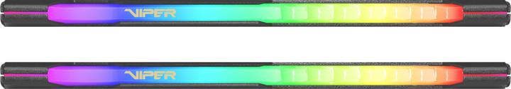 Actual product image Patriot DDR4 PC3600 64GB (2x32) Viper Steel RGB (2 x 32GB, 3600 MHz, DDR4-RAM, DIMM)