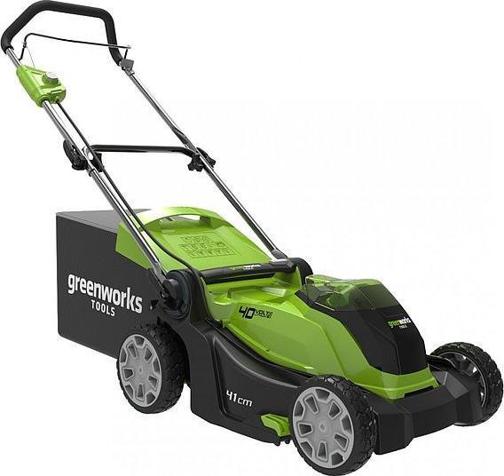 Actual product image Greenworks G40LM41 (Rechargeable battery operated)