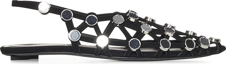 The Attico Scarpe Basse Nero