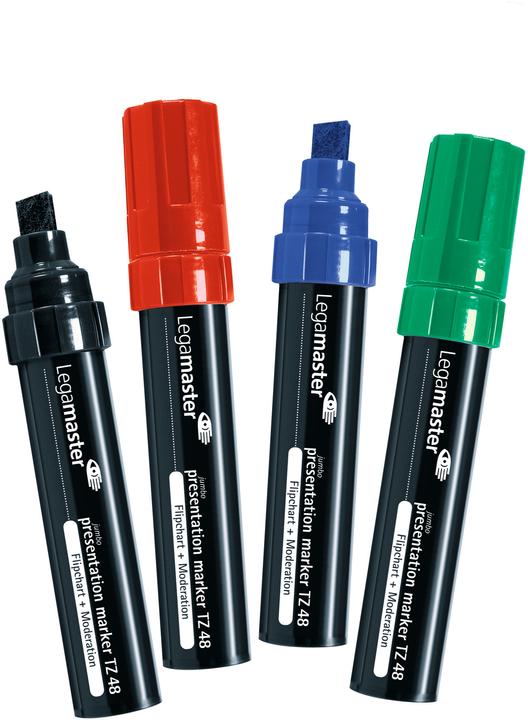 Actual product image Legamaster Flipchartmarker (Multicolor, 10 mm, 4 x)
