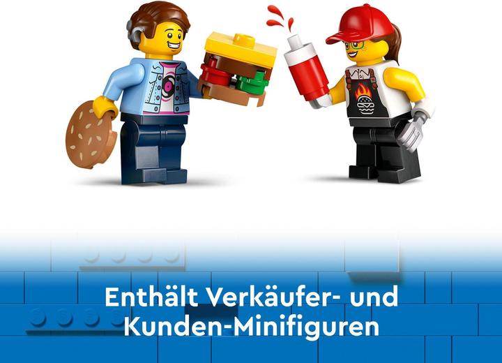 Immagine prodotto LEGO Camioncino degli hamburger (60404, LEGO City)