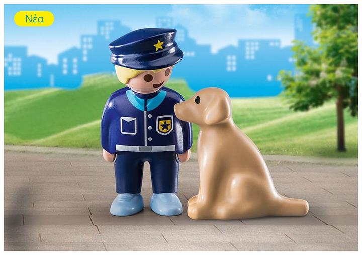 Image du produit Playmobil Policier avec chien (70408, Playmobil 1.2.3)