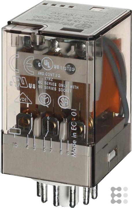 Produktbild Finder 60.13.8.230.0040 Steckrelais 230 V/AC 10 A 3 Wechsler 1 St. (6,01382E+11)