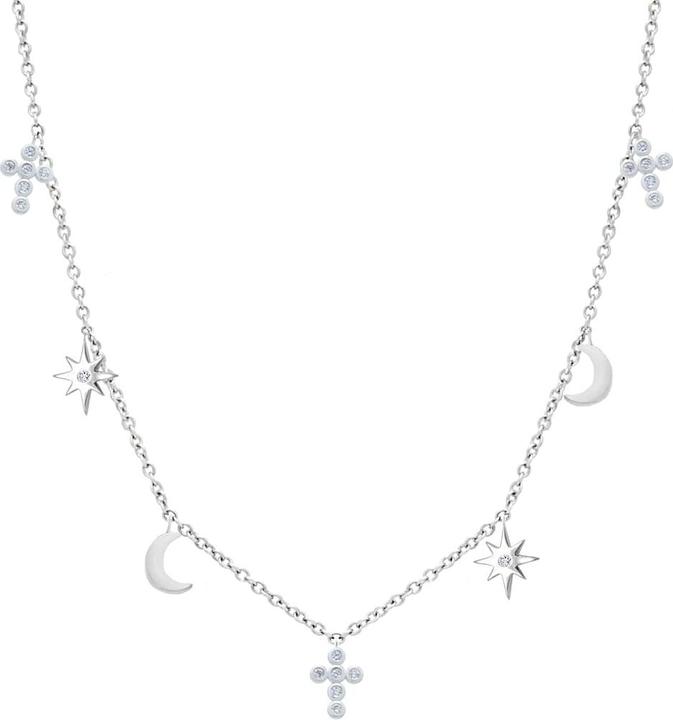 Produktbild Candy Halskette Adalyn, 925 Sterling Silber (925 Sterling Silber, 925er Sterlingsilber, 38 - 41 cm)