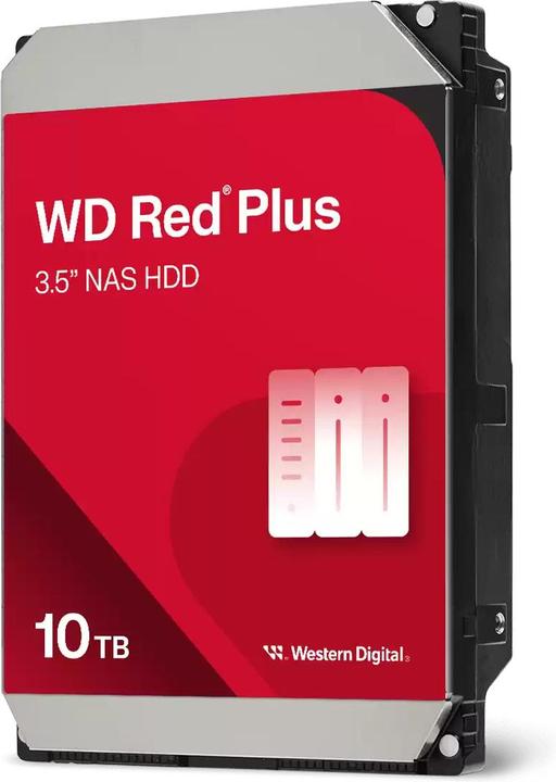 Actual product image WD Red Plus (10 TB, 3.5", CMR)