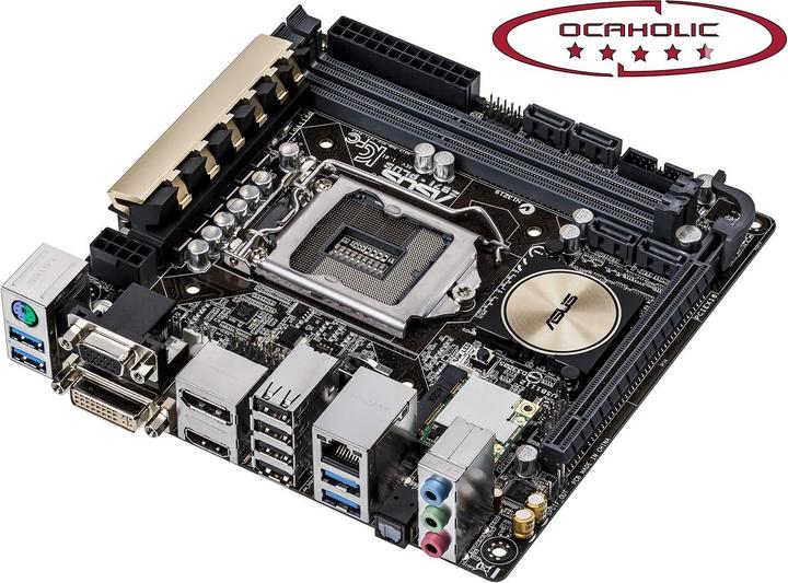 Actual product image ASUS Z97i-Plus (LGA 1150, Intel Z97, Mini-ITX)