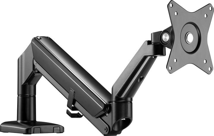 Actual product image Ergo Office Black Monitor Desk Mount, Gas Spring, 17"-32", 9kg, ER-405B (Table, 32.01")