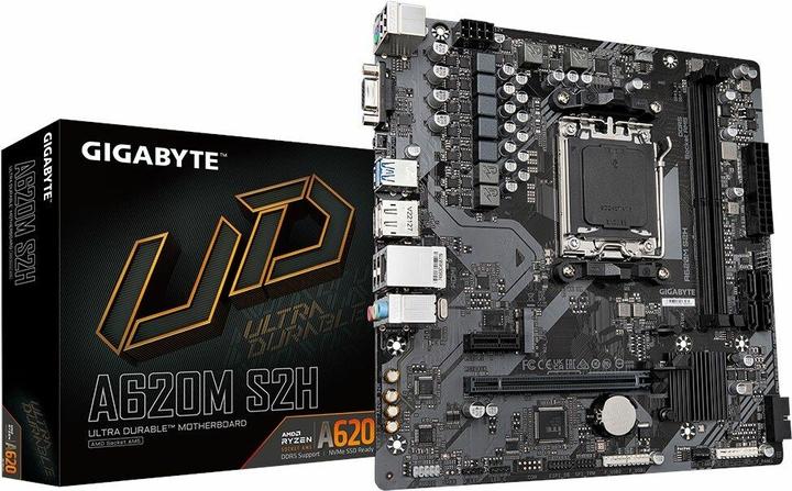 Gigabyte GA-A620M S2H (AM5) (D) (AM5, AMD SoC, mATX)