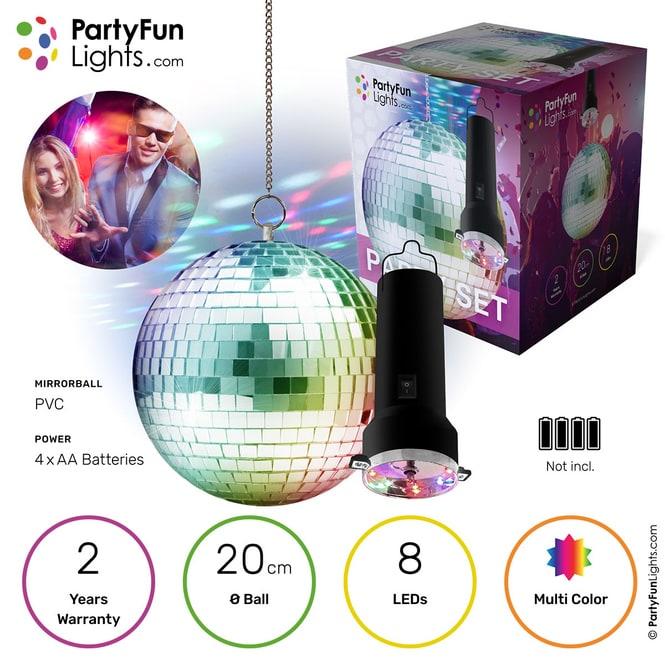 Image du produit PartyFun Lights Discokugel (20 cm)