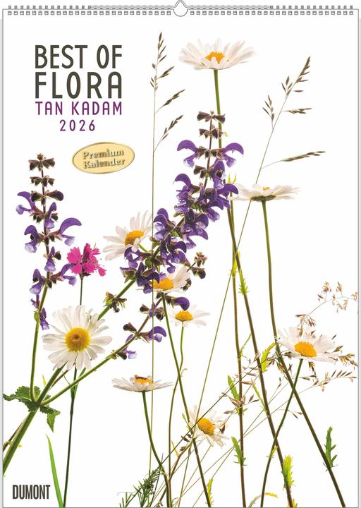 Produktbild Best of Flora 2026 - Blumen-Kalender von DUMONT- Foto-Kunst von Tan Kadam - Poster-Format 50 x 70 cm (50 x 70 cm, Deutsch)