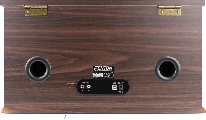 Image du produit Fenton Tourne-disque avec Bluetooth RP173 Marron foncé (Manuel)