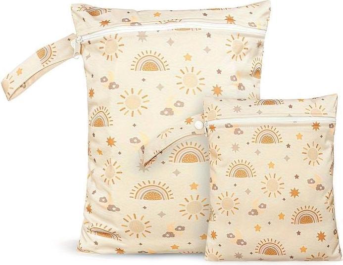 ASMI Set de sacs à couches Wetbag 26x35cm + 19x25cm