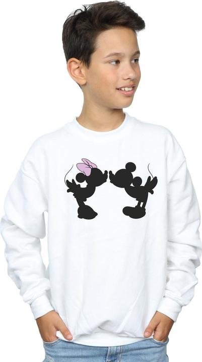 Produktbild Disney Mickey Minnie Kiss Silhouette Sweatshirt Jungen (140, 146)