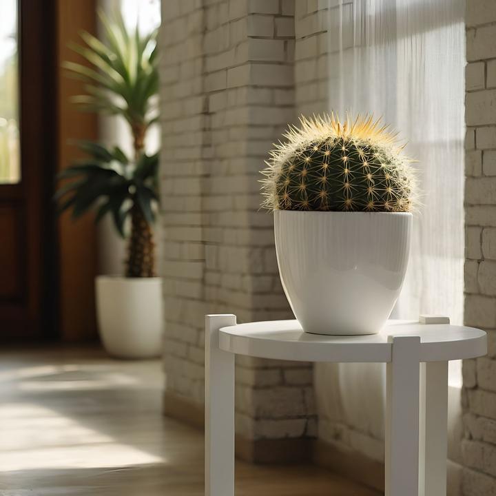 Produktbild Plant in a Box Echinocactus grusonii - Goldkugelkaktus (25 cm)